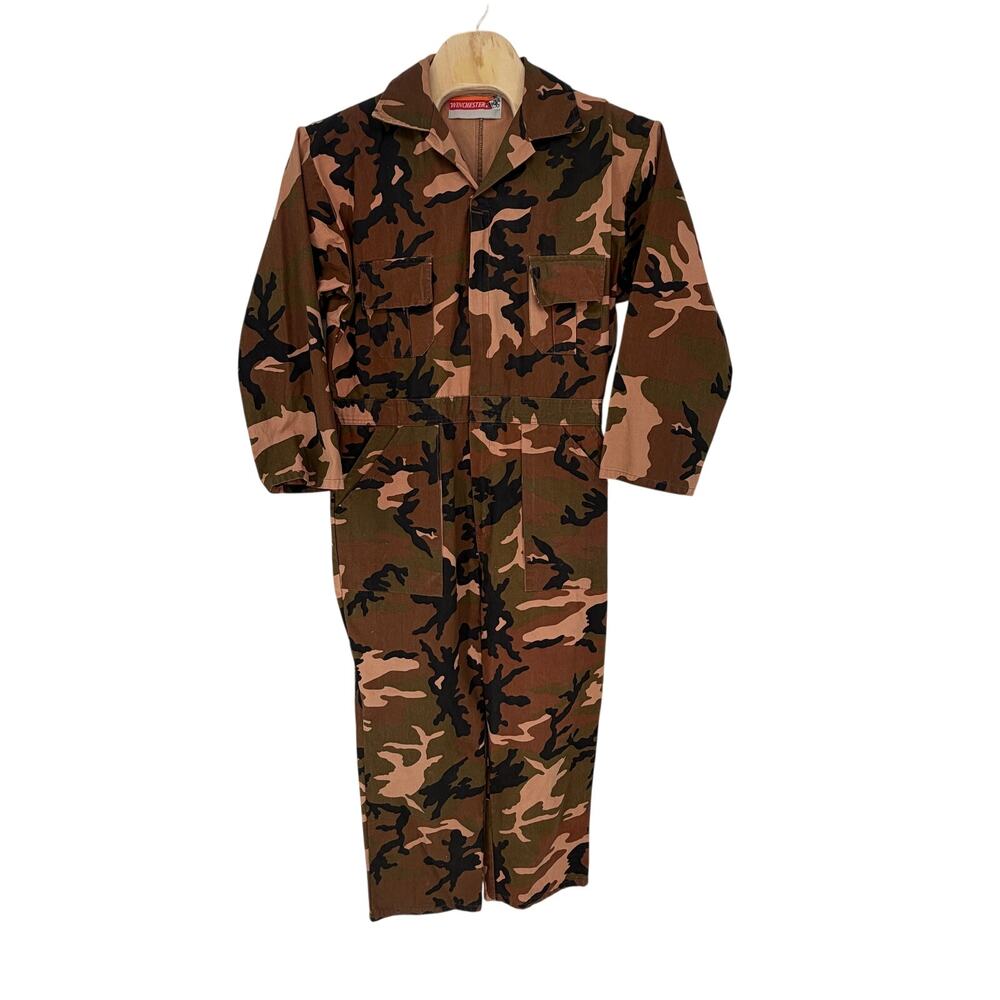 Winchester Hunting Camouflage‎ Coveralls Men's Vintage Overalls Large RN42000